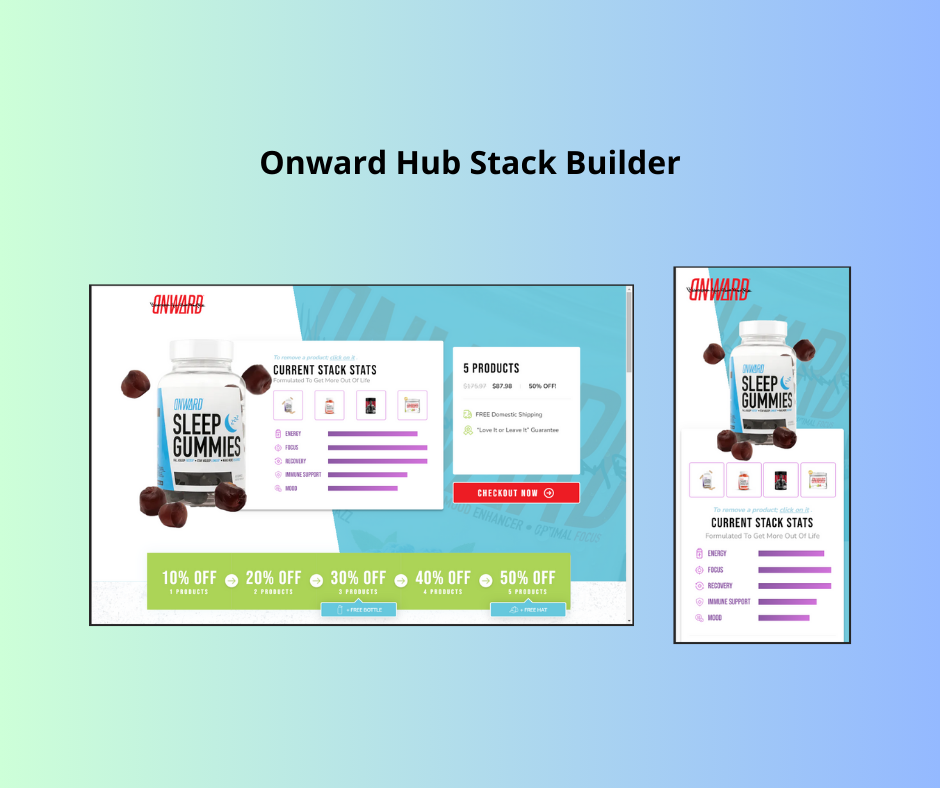 Onward Hub Stack Builder