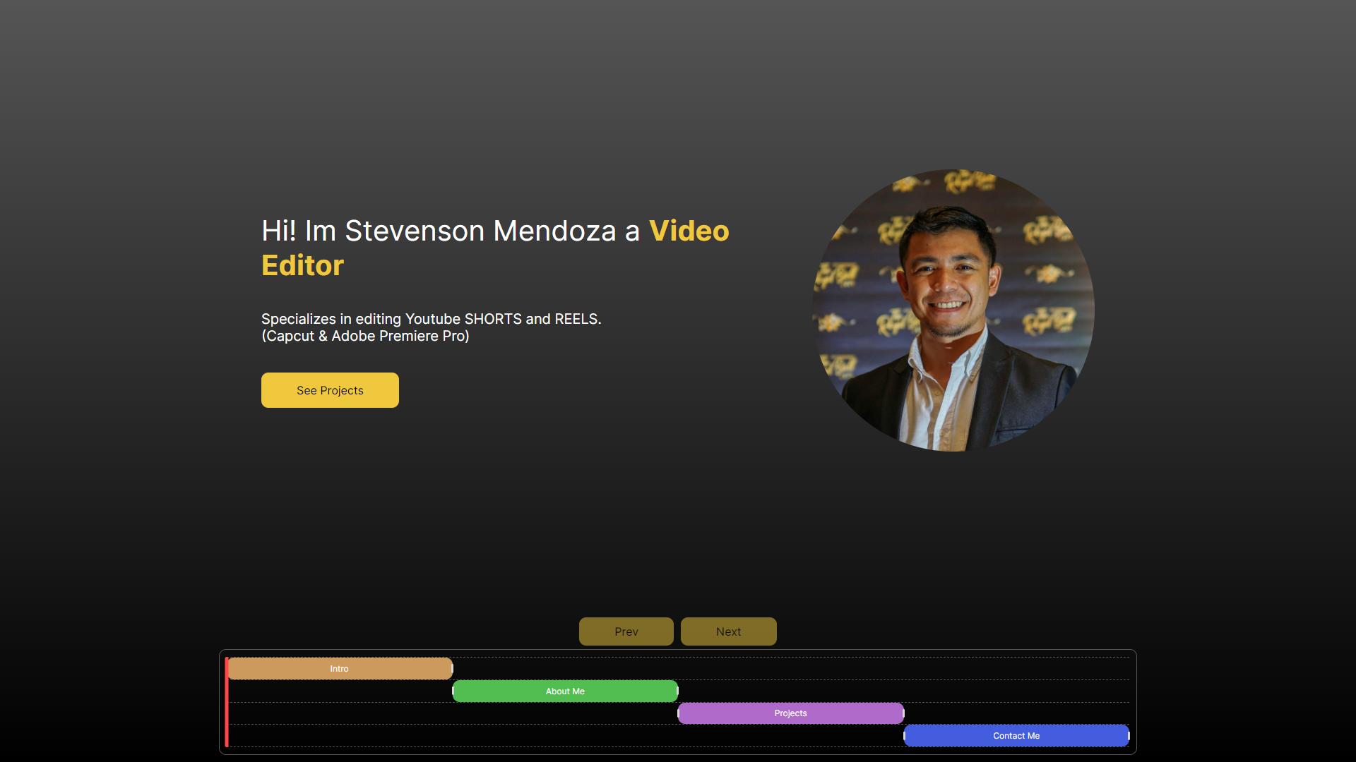 Steveson Portfolio (Video Editor Portfolio)